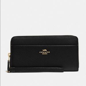 NEW Coach Accordion Zip Wallet